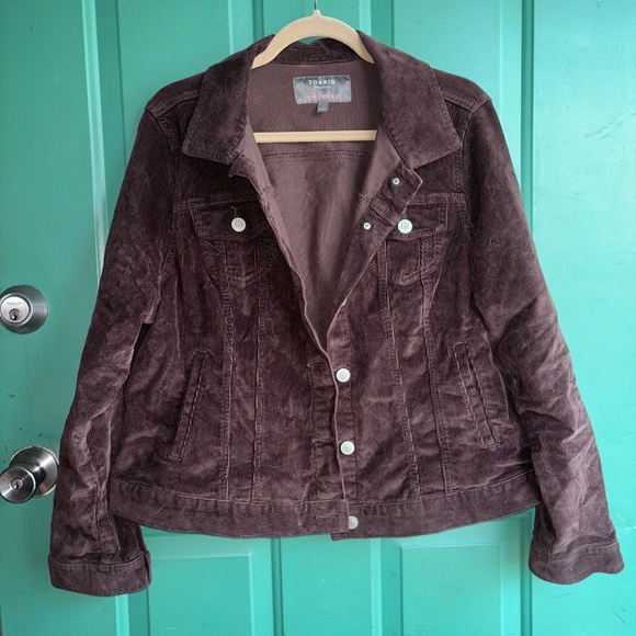 Torrid size 1x crushed velvet jacket - Picture 1 of 6